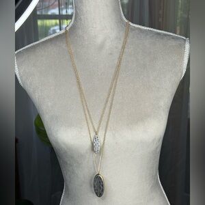 Romolo Gold and Silver Pendant Necklace